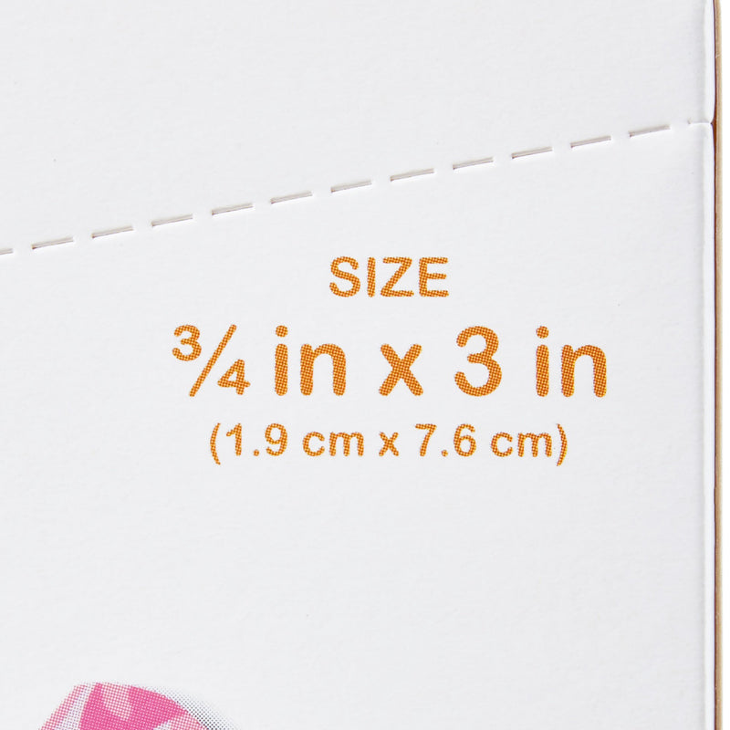 McKesson Kids™ Kid Design (Blue / Pink Camo) Adhesive Strip, 3/4 x 3 Inch, 1 Box of 100 (General Wound Care) - Img 4