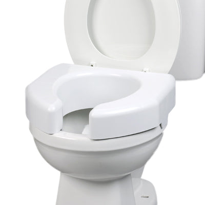 Maddak Basic Open Front Elevated Toilet Seat, 1 Each (Raised Toilet Seats) - Img 3