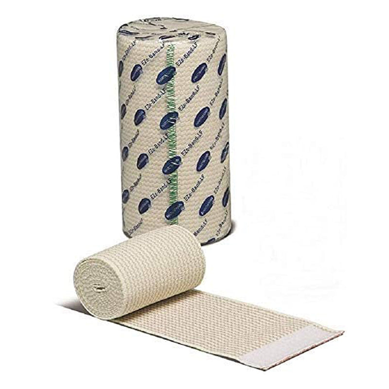 EZe-Band® LF Double Hook and Loop Closure Elastic Bandage, 6 Inch x 5 Yard, 1 Each (General Wound Care) - Img 1