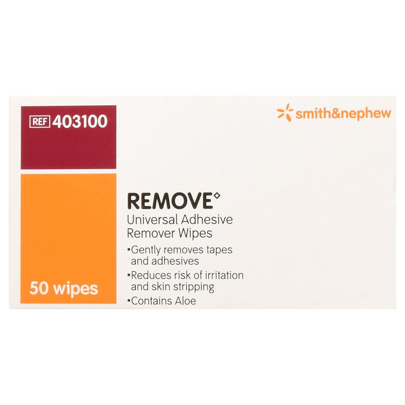 Remove™ Adhesive Remover, 2½ x 2½ Inch Wipe, 1 Box of 50 (General Wound Care) - Img 3