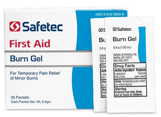 GEL, BURN SAFETEC .9GM BULK (25/BX 36BX/CS) (Over the Counter) - Img 1