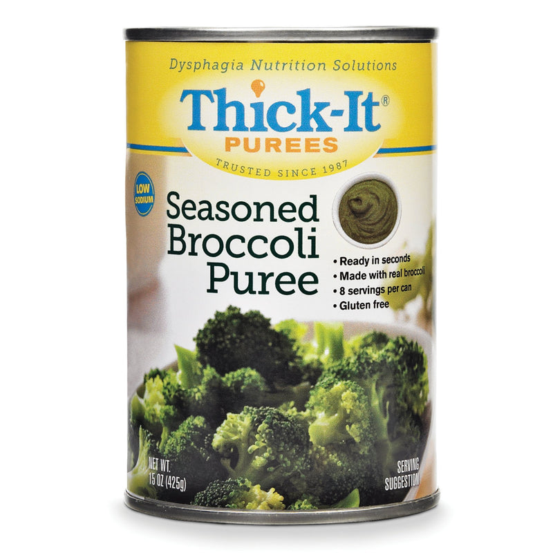 Thick-It® Broccoli Purée, 15-ounce Can, 1 Case of 12 (Nutritionals) - Img 1