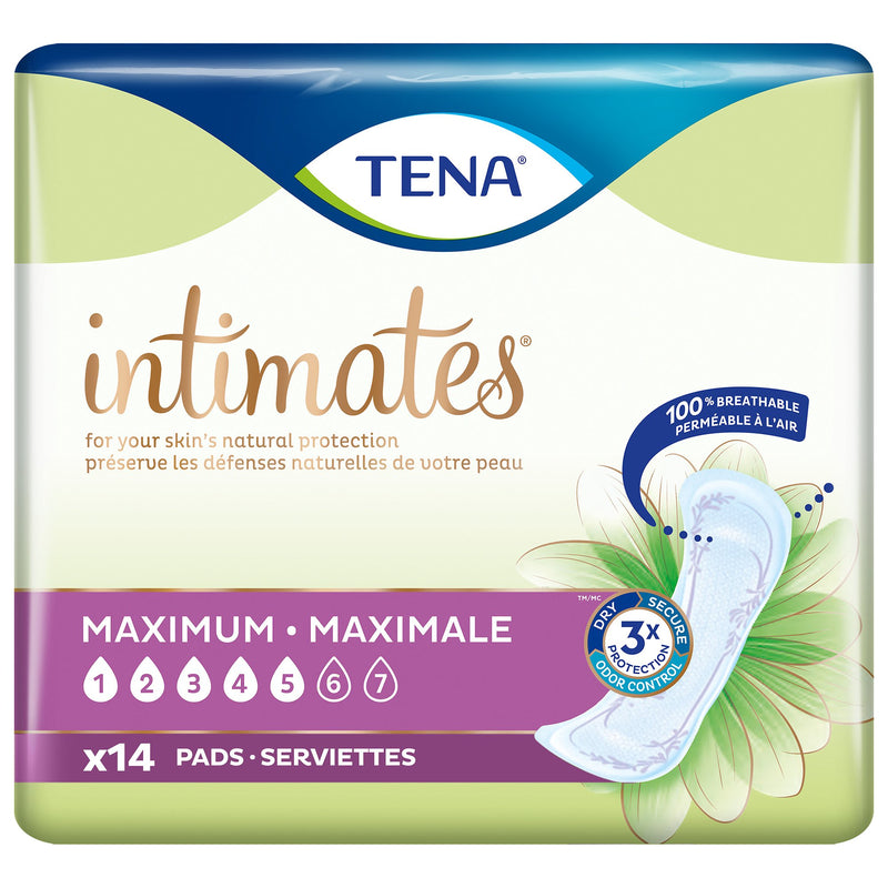 Tena® Intimates™ Maximum Bladder Control Pad, 6 x 14 Inch, 1 Case of 84 () - Img 2