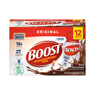 Boost® Original Chocolate Oral Supplement, 8 oz. Bottle, 1 Case of 24 (Nutritionals) - Img 5