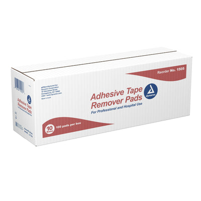 dynarex® Adhesive Remover, 32.5 x 68 mm Wipe, 1 Box of 100 (General Wound Care) - Img 4