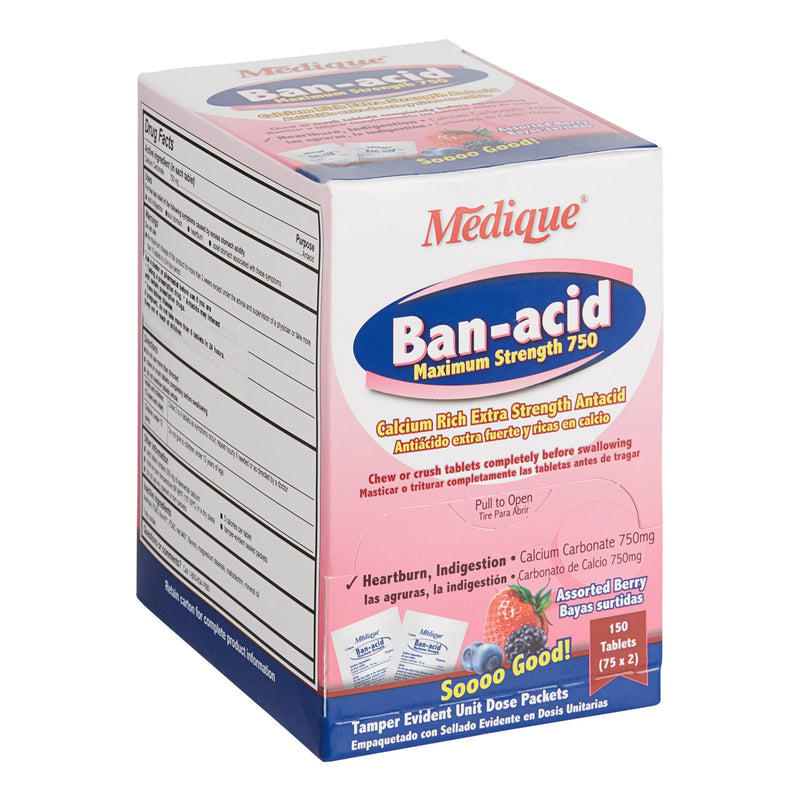 Ban-Acid® Calcium Carbonate Antacid, 1 Box (Over the Counter) - Img 2