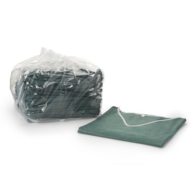 SHIRT SCRUB GRN LG 30/CS NONWOVEN 42-44" (Shirts and Scrubs) - Img 3