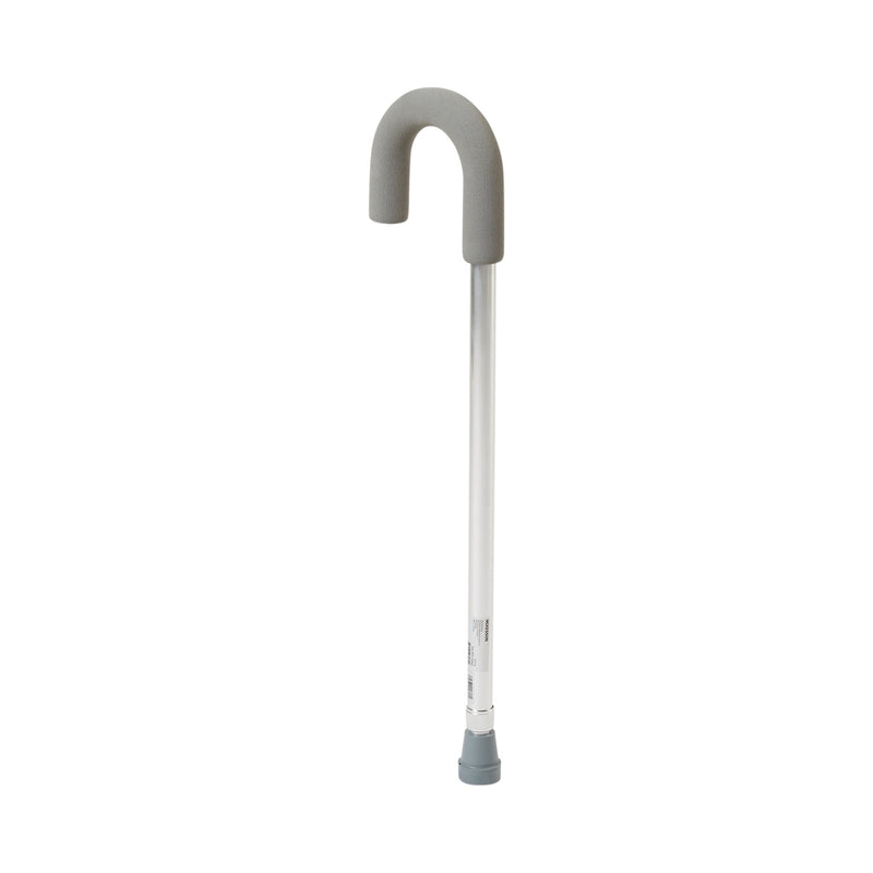 McKesson Round Handle Cane, Aluminum, Height Adjustable, Foam Grip, 1 Case of 6 (Mobility) - Img 1