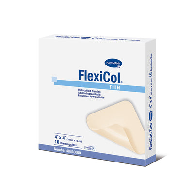 FlexiCol® Hydrocolloid Dressing, 4 x 4 Inch, 1 Box of 10 (Advanced Wound Care) - Img 1