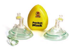 Laerdal® Pocket Mask™ CPR Resuscitation Mask with Case, 1 Each (Resuscitators) - Img 1
