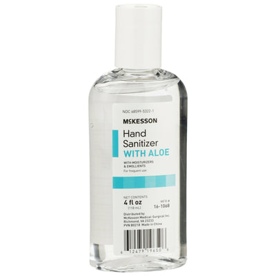 McKesson Gel Hand Sanitizer with Aloe 4 oz., 1 Case of 24 (Skin Care) - Img 2