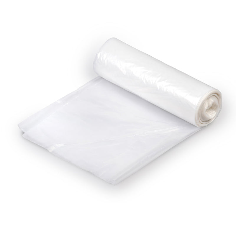 Colonial Bag Clear 56gal Extra Heavy Duty Trash Bag, 1 Roll of 20 (Bags) - Img 1