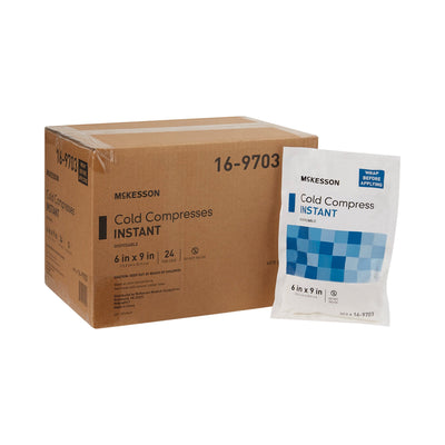 McKesson Instant Cold Pack, 6 x 9 Inch, 1 Case of 24 (Treatments) - Img 5