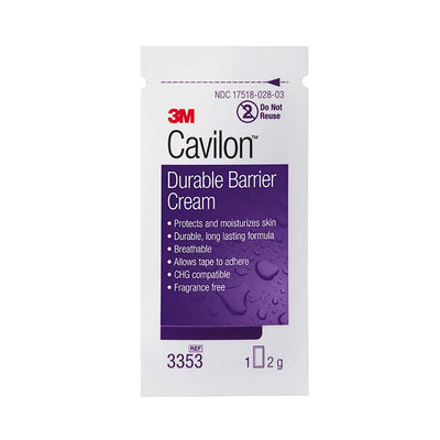 3M Cavilon Skin Protectant, Unscented Cream, 1 Box of 20 (Skin Care) - Img 6