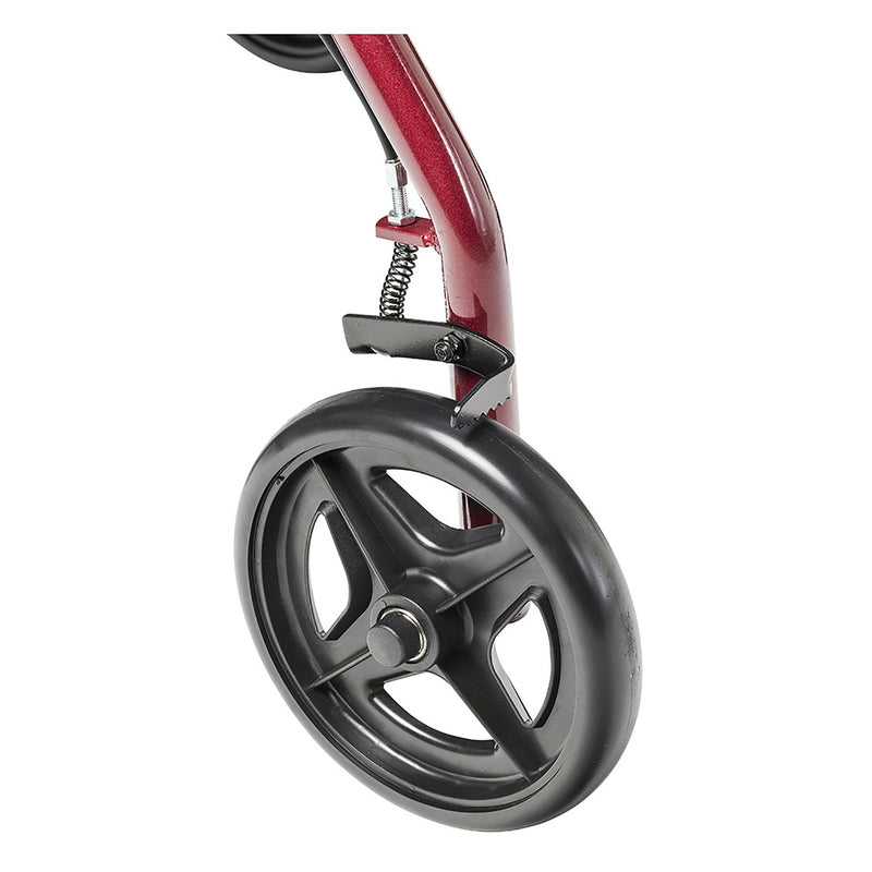 drive™ 4 Wheel Rollator, Red, 1 Each (Mobility) - Img 6