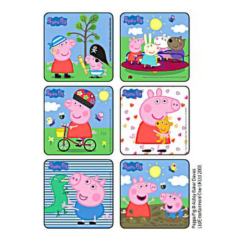 KLS™ Peppa Pig Stickers, 1 Roll of 90 (Stickers and Coloring Books) - Img 1