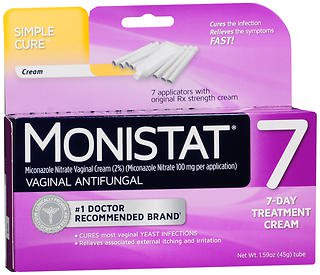 Monistat® 7-Day Vaginal Antifungal Cream, 1 Each (Over the Counter) - Img 1