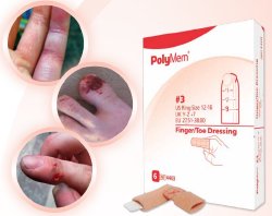 Polymem® Nonadhesive Dressing, Medium, 1 Box of 6 (Advanced Wound Care) - Img 1