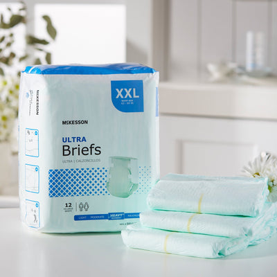 McKesson Ultra Heavy Absorbency Incontinence Brief, 2X-Large, 1 Bag () - Img 10