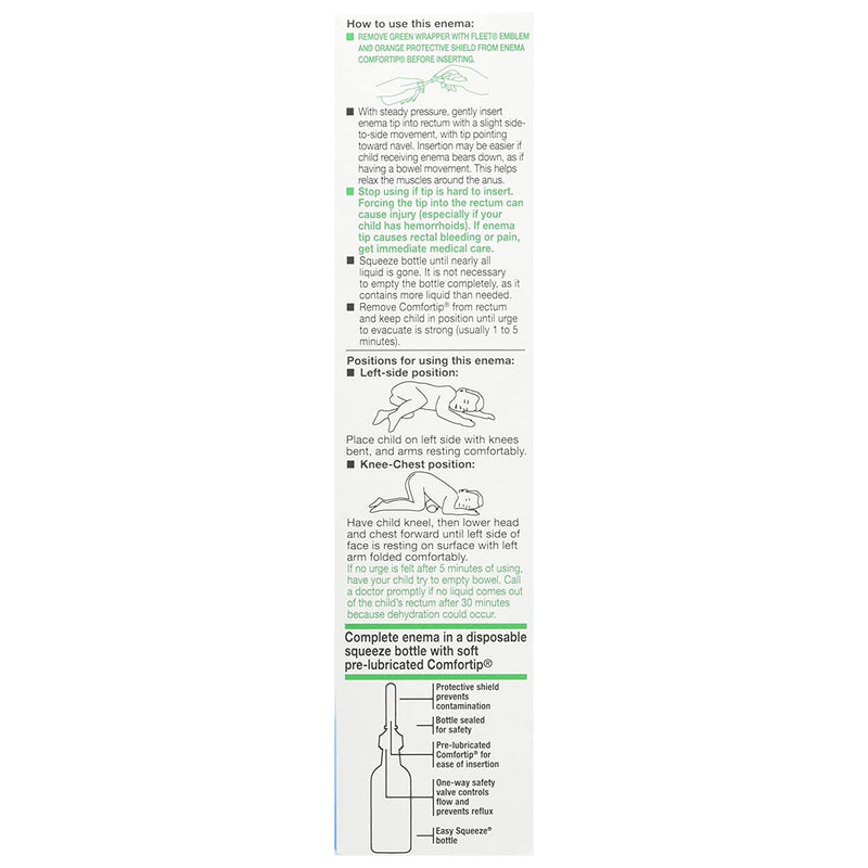 Pedia-Lax® Enema, 1 Each (Over the Counter) - Img 2