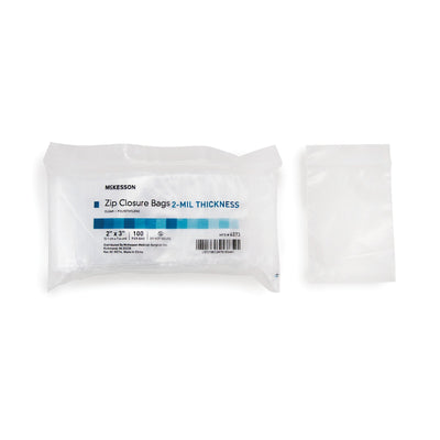 McKesson Zip Closure Bag, 2 x 3 in., 1 Bag (Bags) - Img 3