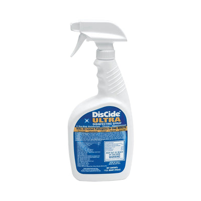 DisCide® Ultra Quaternary Based Surface Disinfectant Cleaner 1 qt., 1 Each (Cleaners and Disinfectants) - Img 1