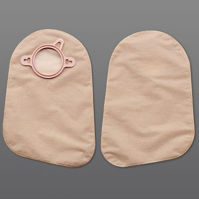 New Image™ Two-Piece Closed End Beige, 9 Inch Length, 1 Box of 60 (Ostomy Pouches) - Img 1