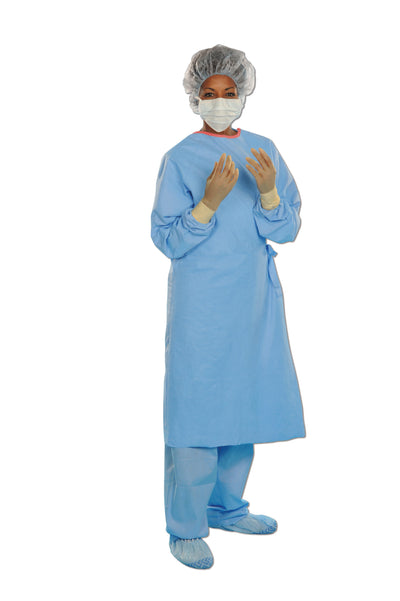 AERO BLUE Surgical Gown with Towel, 2X Large, 1 Case of 28 (Gowns) - Img 1