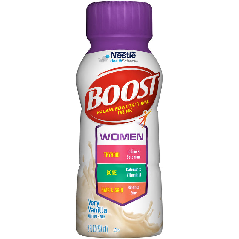 Boost® Women Vanilla Oral Supplement, 8 oz. Bottle, 1 Pack of 6 (Nutritionals) - Img 3