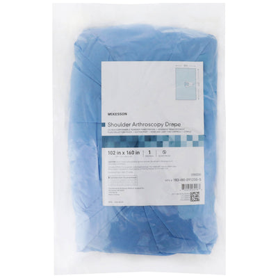 McKesson Sterile Shoulder Arthroscopy Orthopedic Drape, 102 x 160 Inch, 1 Case of 10 (Procedure Drapes and Sheets) - Img 2