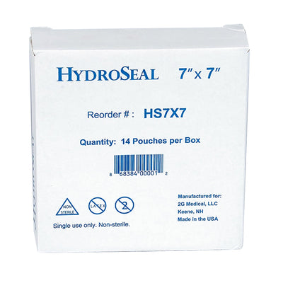 HydroSeal Wound Protector, Clear, 7 x 7 inch, Disposable, 1 Pack (General Wound Care) - Img 3