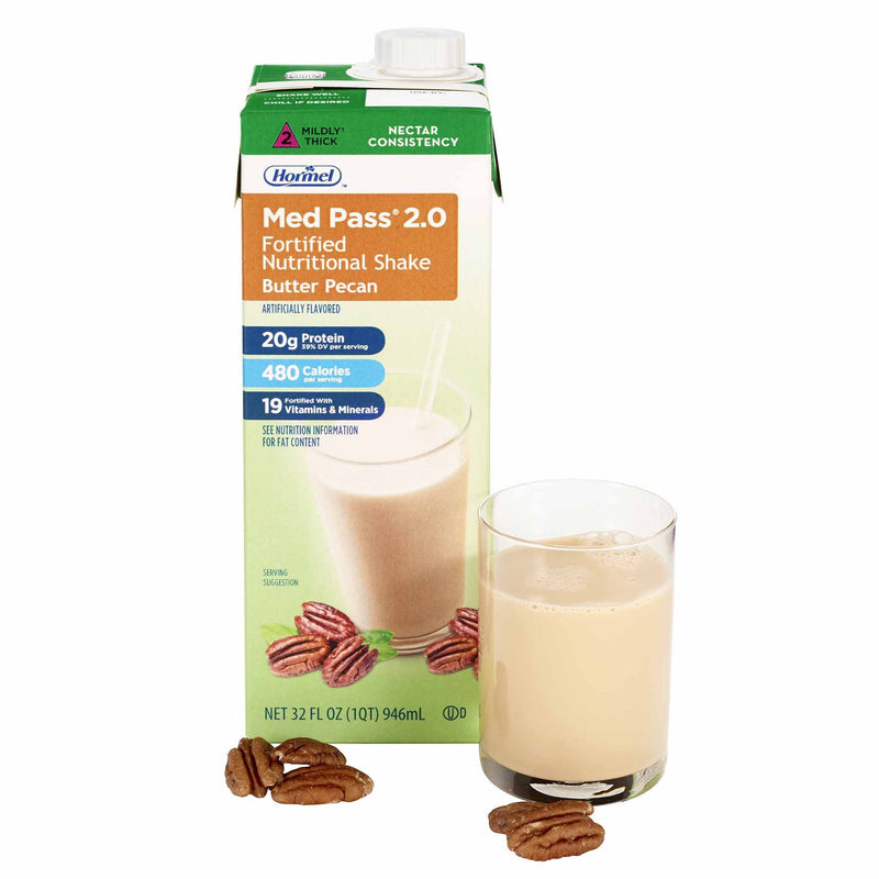 Med Pass® 2.0 Butter Pecan Oral Supplement, 32 oz. Carton, 1 Each (Nutritionals) - Img 5