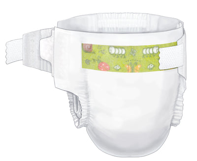 Curity™ Ultra FITS™ Diaper, Size 1, 1 Bag of 40 () - Img 1