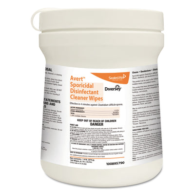 Avert® Surface Disinfectant Cleaner Wipes, 1 Carton of 160 (Cleaners and Disinfectants) - Img 1