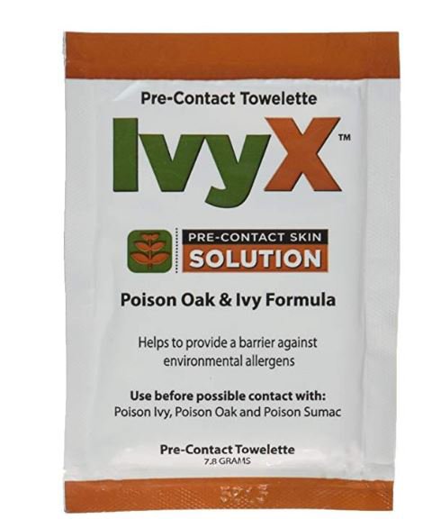 IVYX, TOWELETTE POISON IVY OAKSUMAC PRE-CONTACT (25/BX) (Over the Counter) - Img 1