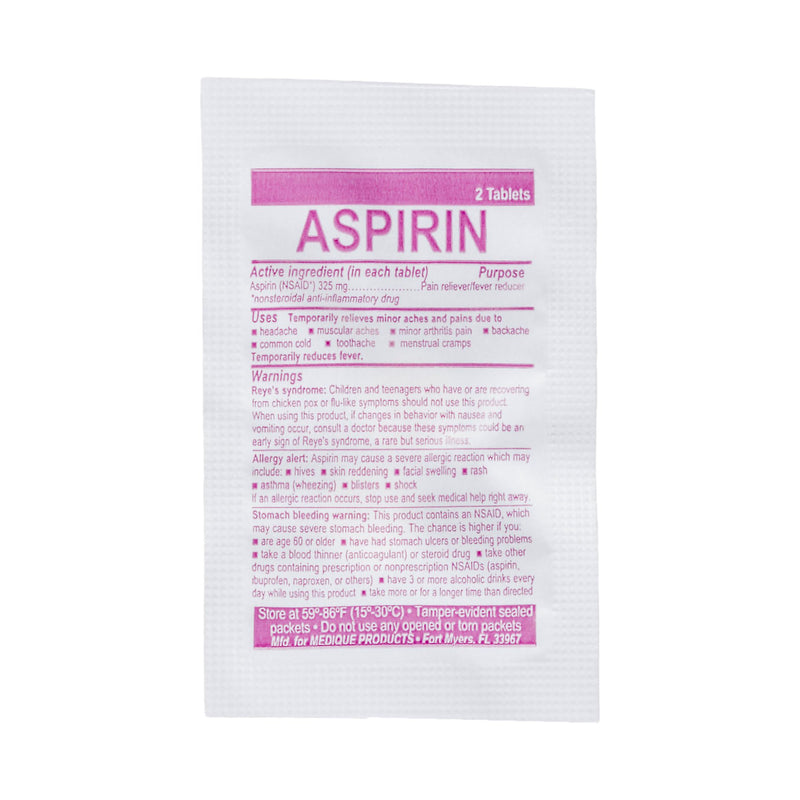 Medi-First® Aspirin, 1 Case of 24 (Over the Counter) - Img 2