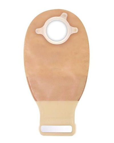 Natura® Drainable Transparent Ostomy Pouch, 12 Inch Length, 2¼ Inch Flange, 1 Box of 10 (Ostomy Pouches) - Img 1