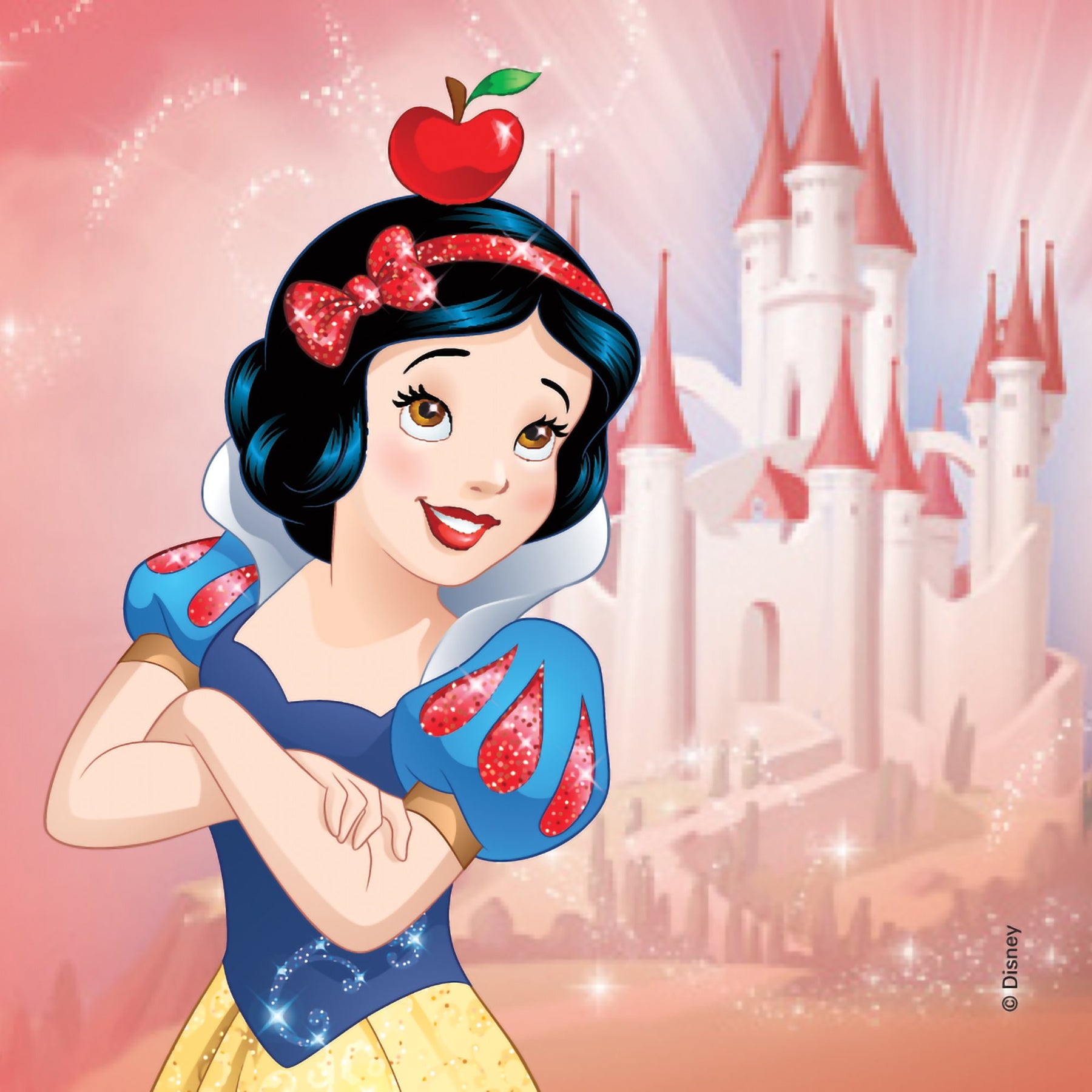 Medibadge® Disney® Princesses Castles Sticker Medical Supply HQ