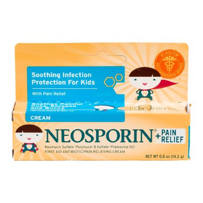 Neosporin® + Pain Relief for Kids First Aid Antibiotic, ½ oz. Tube, 1 Each (Over the Counter) - Img 1