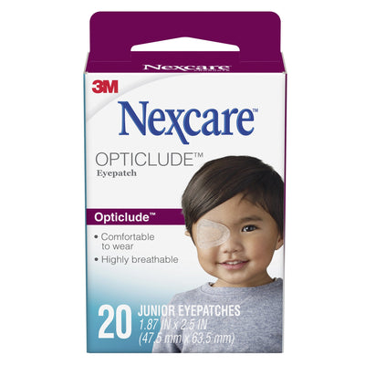 Nexcare™ Opticlude™ Orthoptic Eye Patch, 47.5 x 63.5 Millimeter, 1 Box of 20 (Diagnostic Accessories) - Img 1