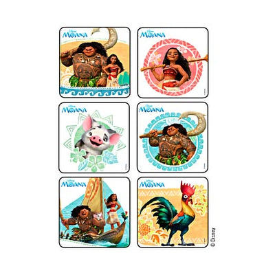 Disney® Moana Sticker, 1 Roll of 75 (Stickers and Coloring Books) - Img 1