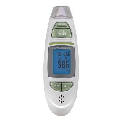 Veridian Infrared Thermometer, Tympanic Ear Digital Talking Thermometer, 1 Case of 24 (Thermometers) - Img 2