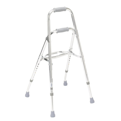 drive™ Hemi Aluminum Side Step Folding Walker, 29½ – 37 Inch Height, 1 Each (Mobility) - Img 1