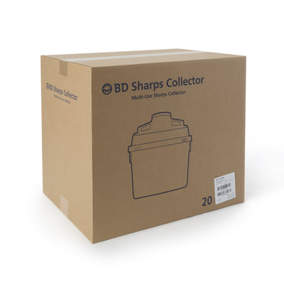 BD Multi-purpose Sharps Container, 1 Case of 20 () - Img 2