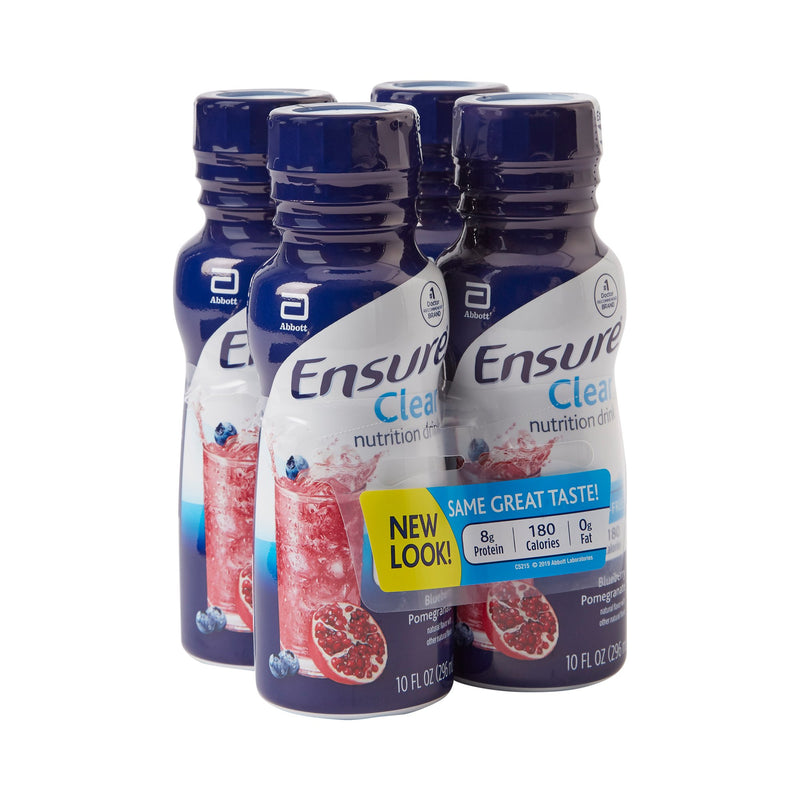 Ensure® Clear Blueberry Pomegranate Oral Protein Supplement, 10 oz. Bottle, 1 Pack of 4 (Nutritionals) - Img 5
