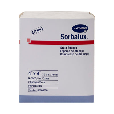 Sorbalux® Drain Sponge, 4 x 4 Inch, 1 Box of 50 (General Wound Care) - Img 9