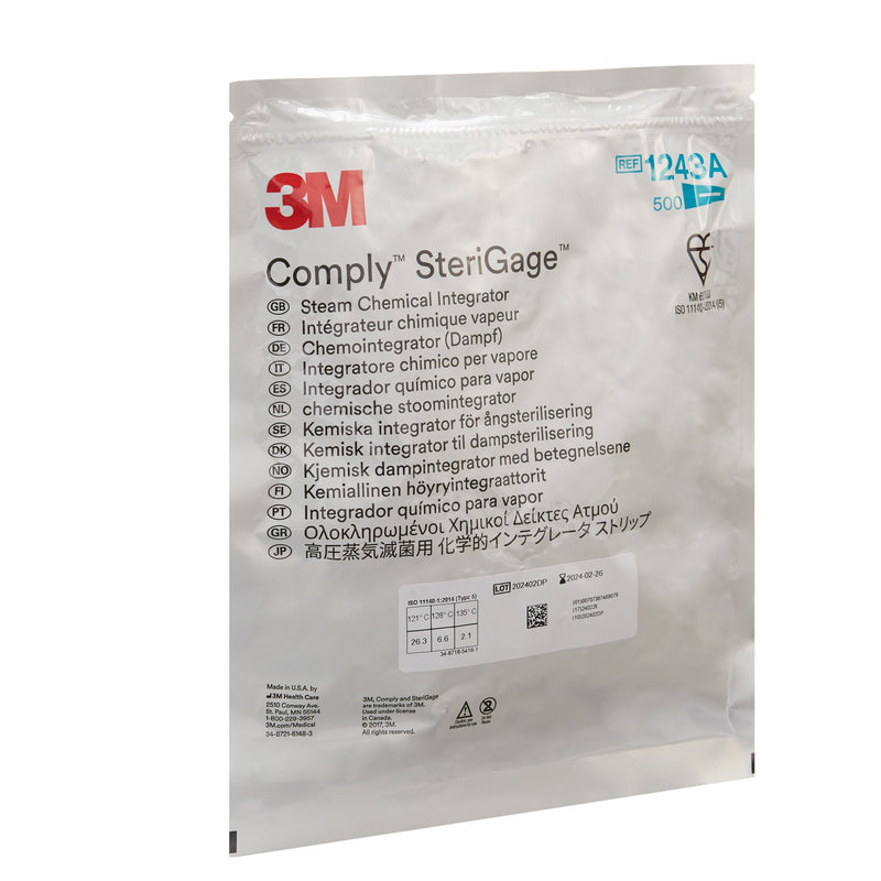 3M™ Comply™ SteriGage Chemical Integrator, Steam, 1 Bag (Sterilization Indicators) - Img 2