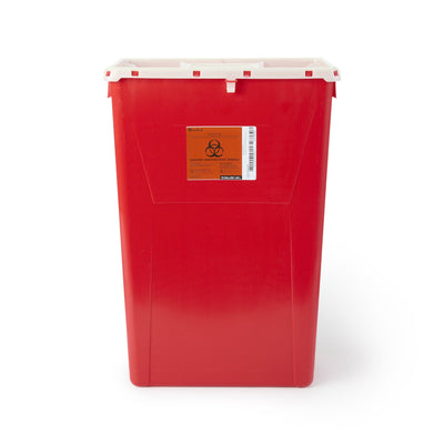 AP Line Biohazard Waste Container, 18 Gallon, 13 x 17-3/10 x 24-4/5 Inch, 1 Case of 7 () - Img 1