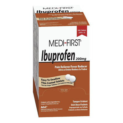 Medi-First Ibuprofen Pain Relief, 1 Box of 250 (Over the Counter) - Img 2