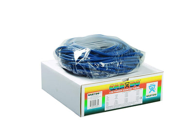 CanDo® Low Powder Exercise Resistance Tubing, Blue, 100 Foot Length, Heavy Resistance, 1 Each (Exercise Equipment) - Img 1